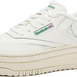Reebok Club C Extra Platform Sneakers for Women - White Casual Tennis Women's Fashion Sneakers - Womens Shoes Size 5 to 11