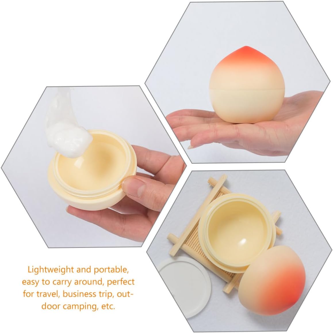 5pcs 30g Refillable Empty Cream Containers Plastic Jars with Lids Travel Cosmetic Lotion Storage Small Jars for Skincare Samples - Image 3