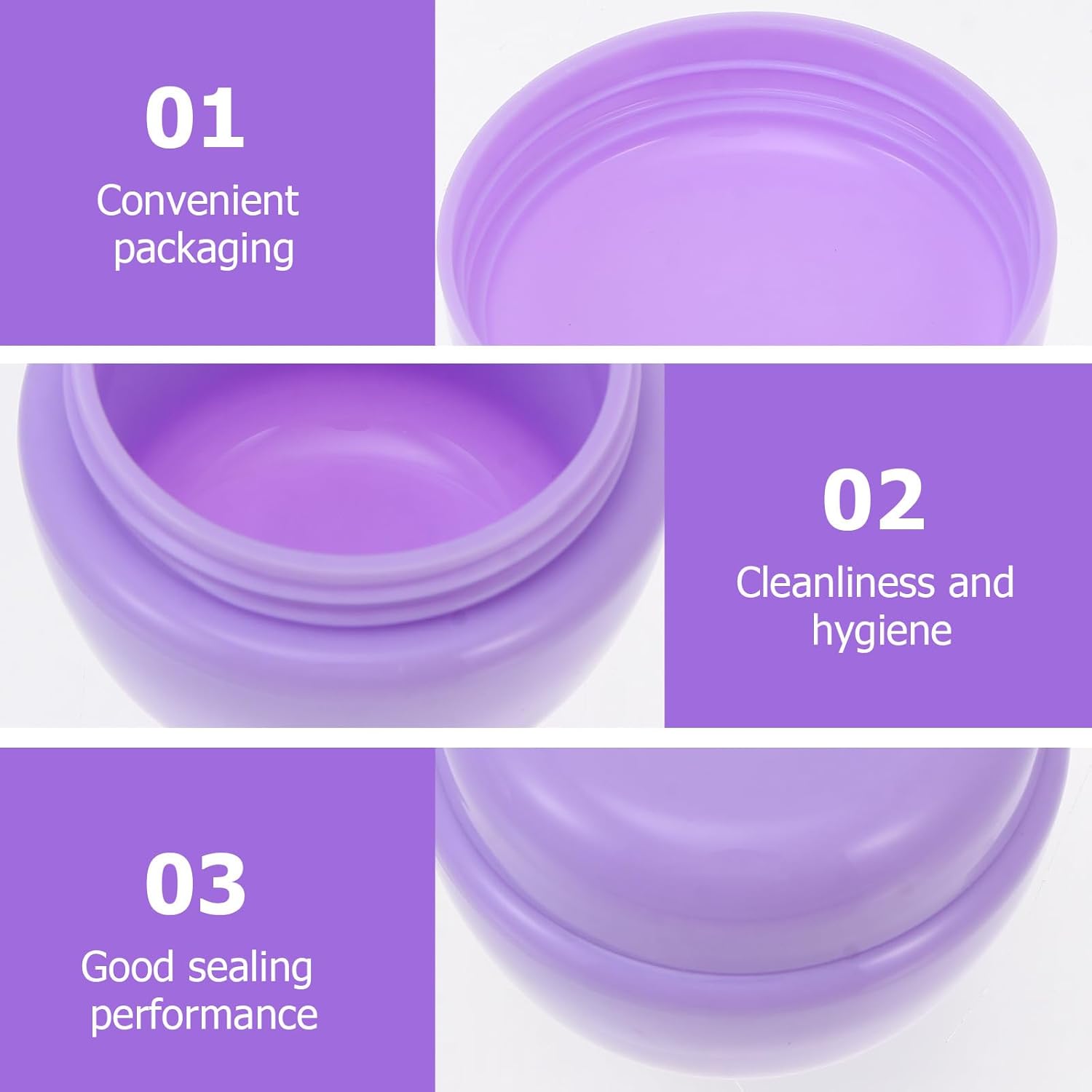 Operitacx 12pcs 30g Travel Makeup Cream Pot Refillable Cosmetic Containers Jar with Lid for Lotion and Skincare Storage - Image 5