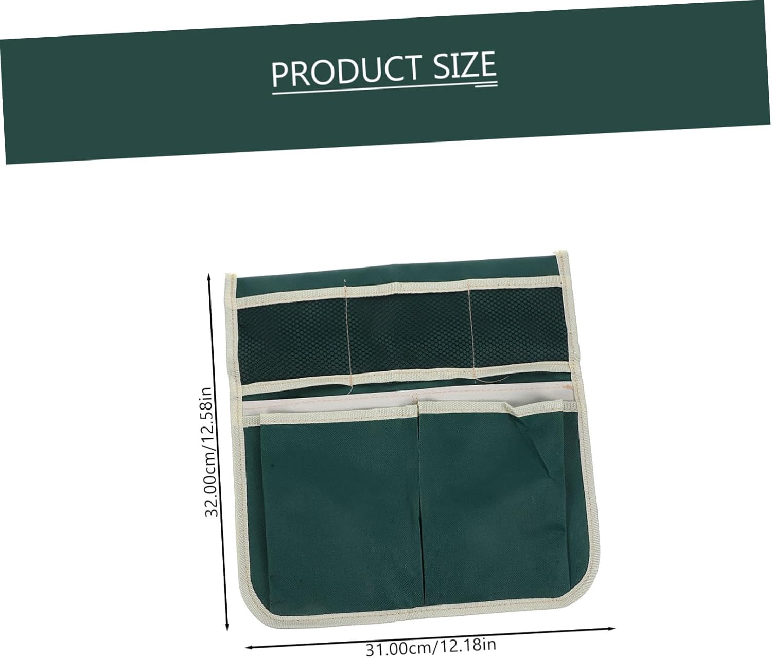 Heavy Duty Garden Kneeler Seat Bag with Oxford Tool Organizer Pouch for Gardening Enthusiasts Wear Resistant Storage for Tools - Image 3