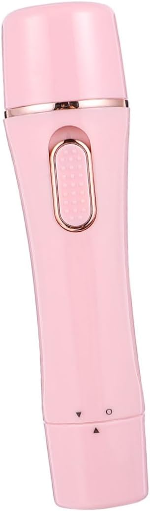 Balacoo 4 1 Charging Mode Wet and Dry USB Electric Miss Hair Removal Machine Hair Clipper Hair Remover Mini Eyebrow Trimmer Painless Washed Razor Remover Hair Removal Device Water Proof, 12X3cm, Pink
