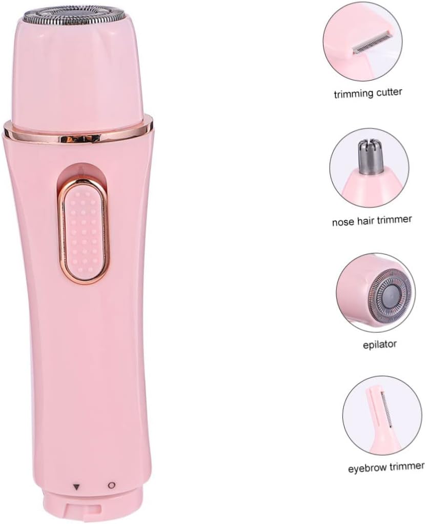 Hair Remover Electric Epilator for Women Nose Hair Trimmer Eyebrow Shaper Body Shaver - Image 3