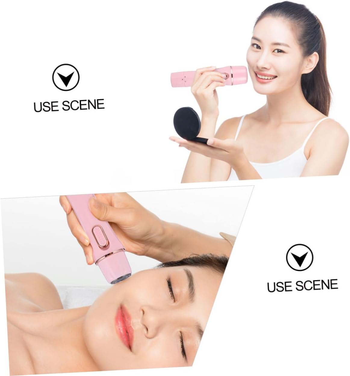 VICASKY Painless Hair Removal Electric Epilator Hair Removal Machine for Women Eyebrow Trimmer Shaver Body Shaver Travel Friendly - Image 7