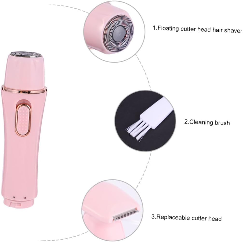 Ipetboom USB Rechargeable Removal Device for Women Painless Body Shaver Eyebrow Trimmer Nose Hair Trimmer Lightweight Portable for Travel - Image 5