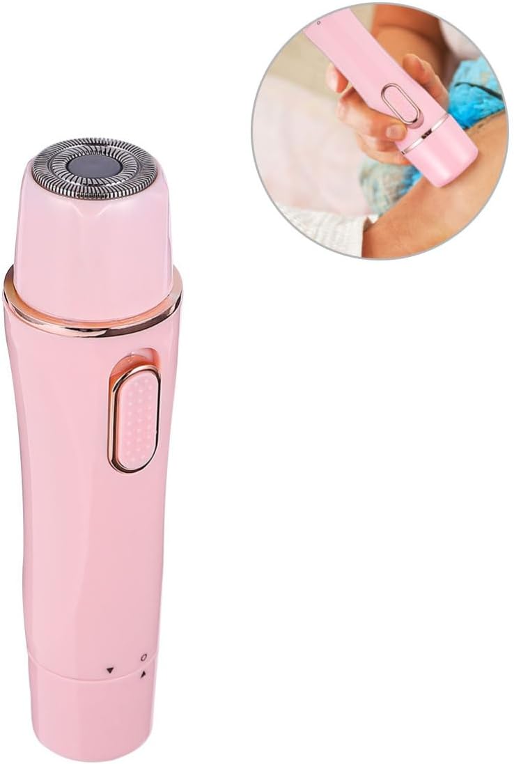 Vaguelly Female Hair Removal Machine Electric Shaver Eyebrow Shaper Hair Removal Instrument Body Shaver Painless Depilatory Device USB Charging Portable Brush - Image 4