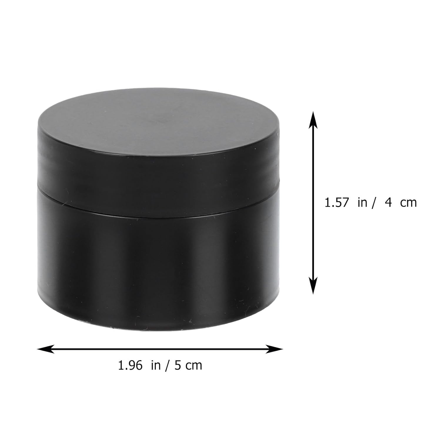 COLLBATH 8pcs Refillable Double-layer Face Cream Bottles 30g Frosted Plastic Cosmetic Jars with Lids for Travel and Daily Skincare Storage - Image 2