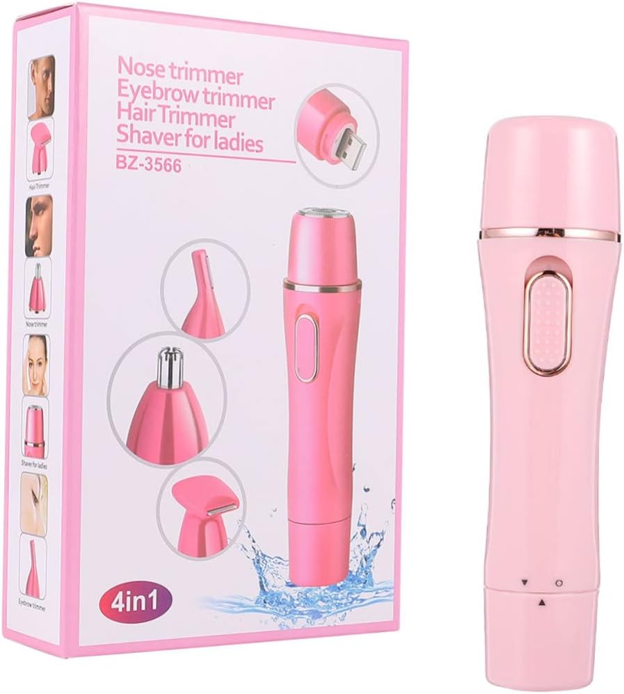LIFKOME Female Removal Device USB Rechargeable Shaver for Eyebrows Nose Body Hair Painless Portable Trimmer for Women Easy to Clean - Image 2