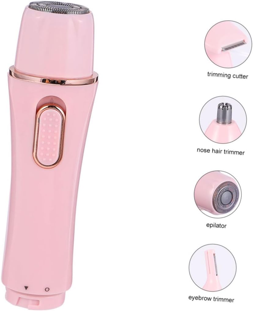 Ipetboom USB Rechargeable Removal Device for Women Painless Body Shaver Eyebrow Trimmer Nose Hair Trimmer Lightweight Portable for Travel - Image 9