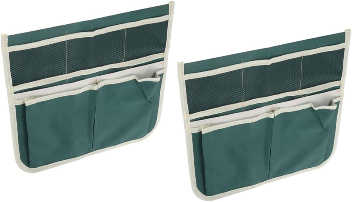 Yardwe 2Pcs Garden Kneeler Seat with Tool Pouch Side Pockets Versatile Gardening Tote Bag for Storage Lightweight and Durable Garden Accessory for Gardeners