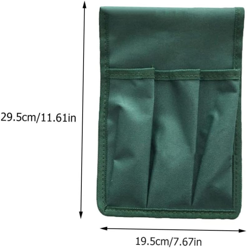 VICASKY 2PCS Garden Kneeler Seat Bags Storage Pouches Green Kneeling Tools Organizer for Gardening Portable Heavy-Duty Tool Storage - Image 2
