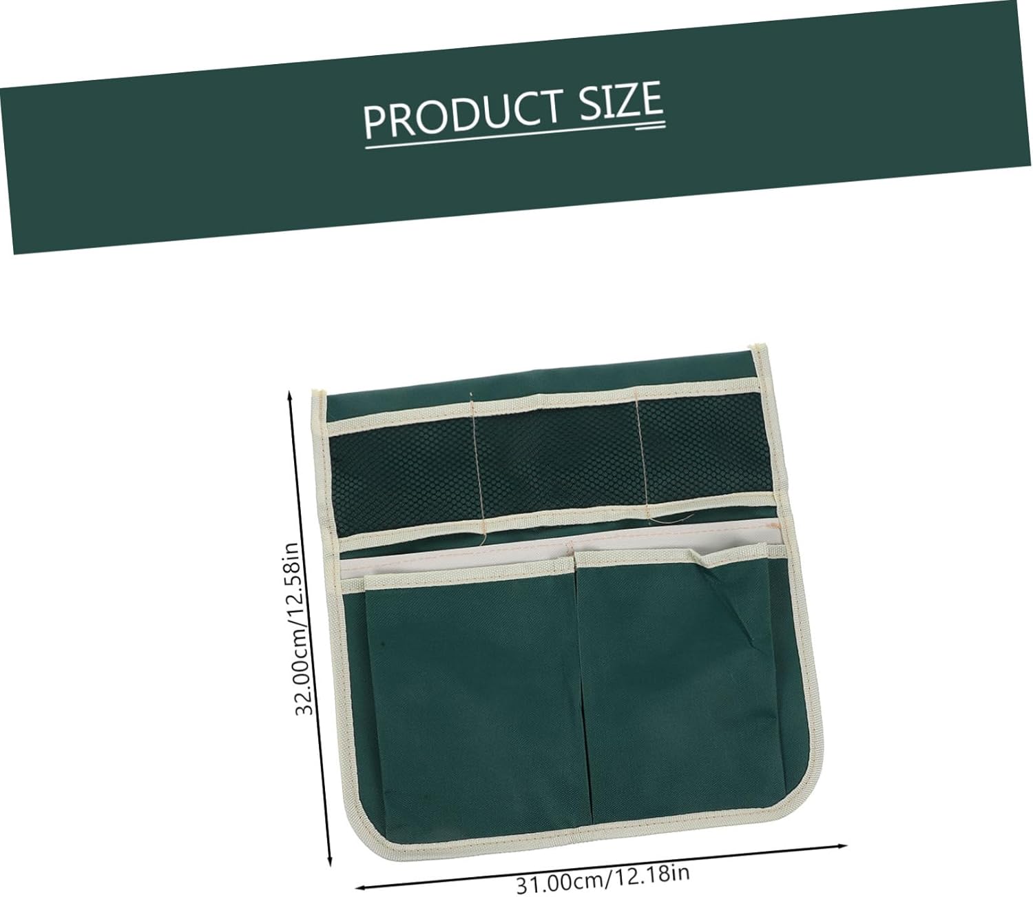 Heavy Duty Garden Kneeler Seat Storage Pouch Tool Organizer for Gardening Oxford for Outdoor Garden Use - Image 2