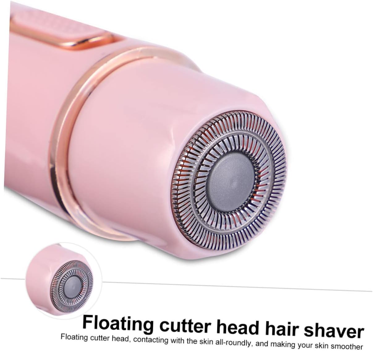 Balacoo 4 1 Charging Mode Wet and Dry USB Electric Miss Hair Removal Machine Hair Clipper Hair Remover Mini Eyebrow Trimmer Painless Washed Razor Remover Hair Removal Device Water Proof, 12X3cm, Pink - Image 6