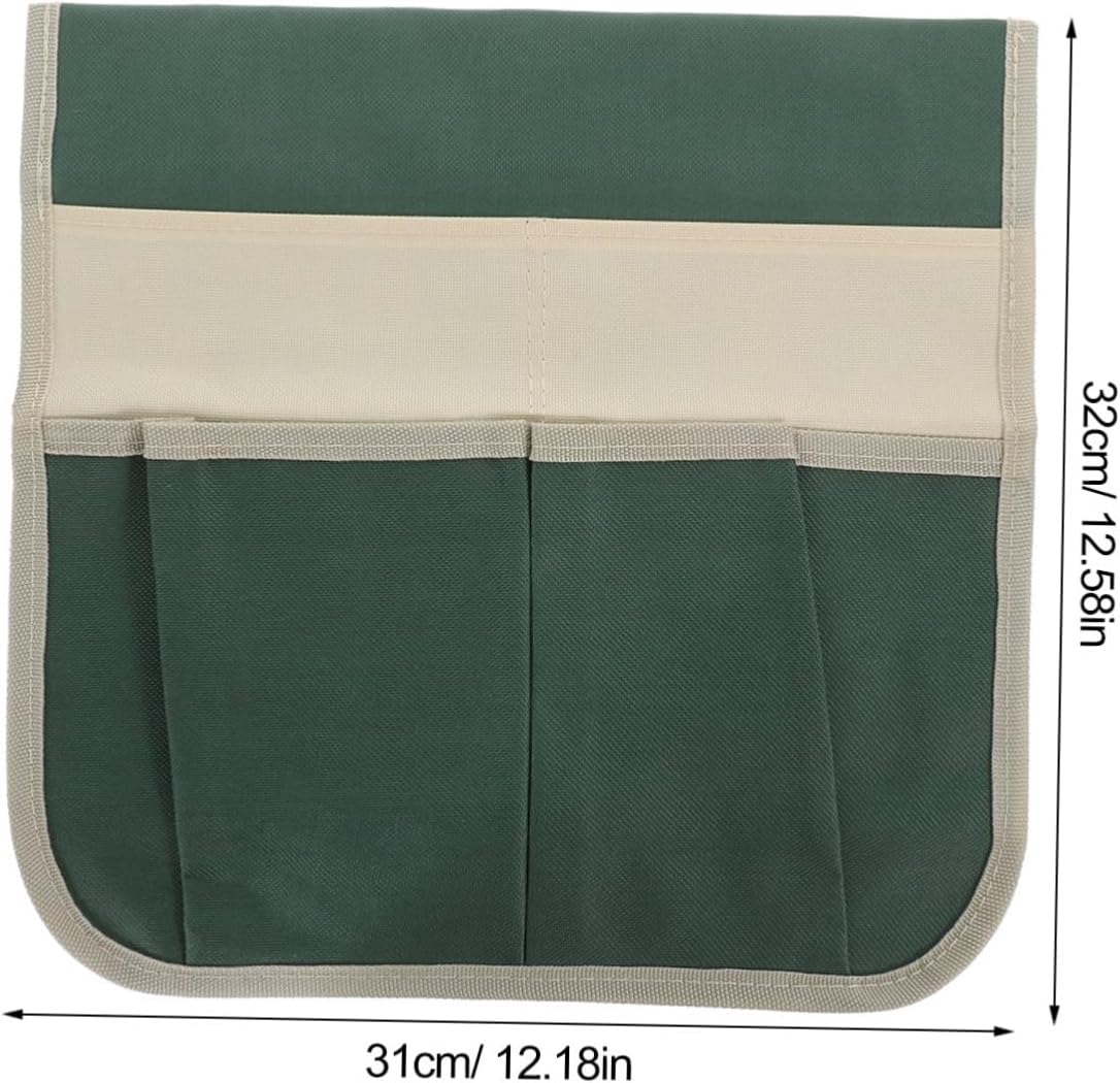 UPKOCH Garden Kneeler Seat with Tool Bag Durable Oxford Gardening Kneeler Pouch with Ample Storage for Tools Multi Purpose Use present for Gardening - Image 2