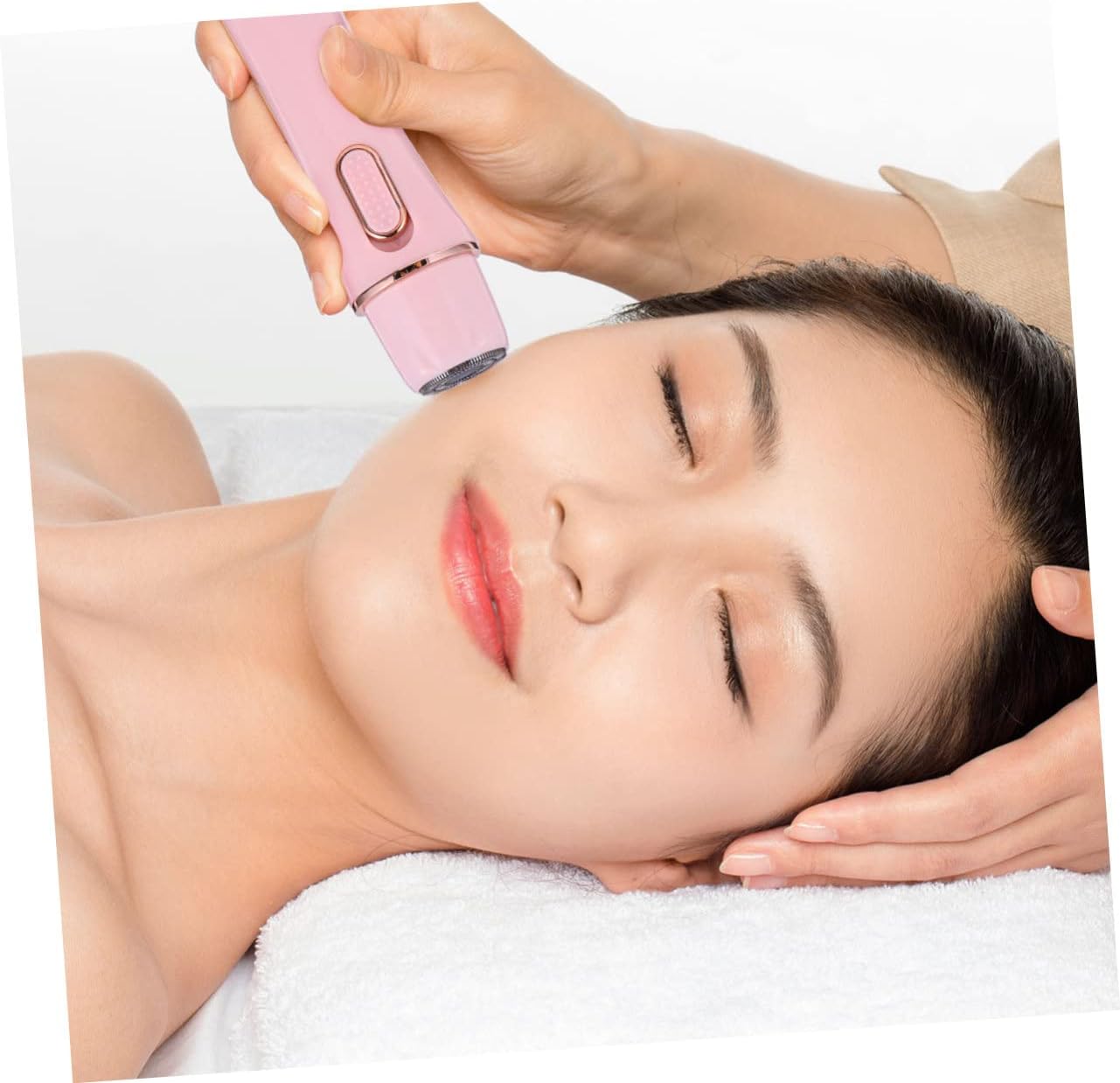 Didiseaon Female Epilator Kit Hair Removal Machine Eyebrow Shaver Trimmer Nose Hair Trimmer USB Rechargeable Safe for Body - Image 7