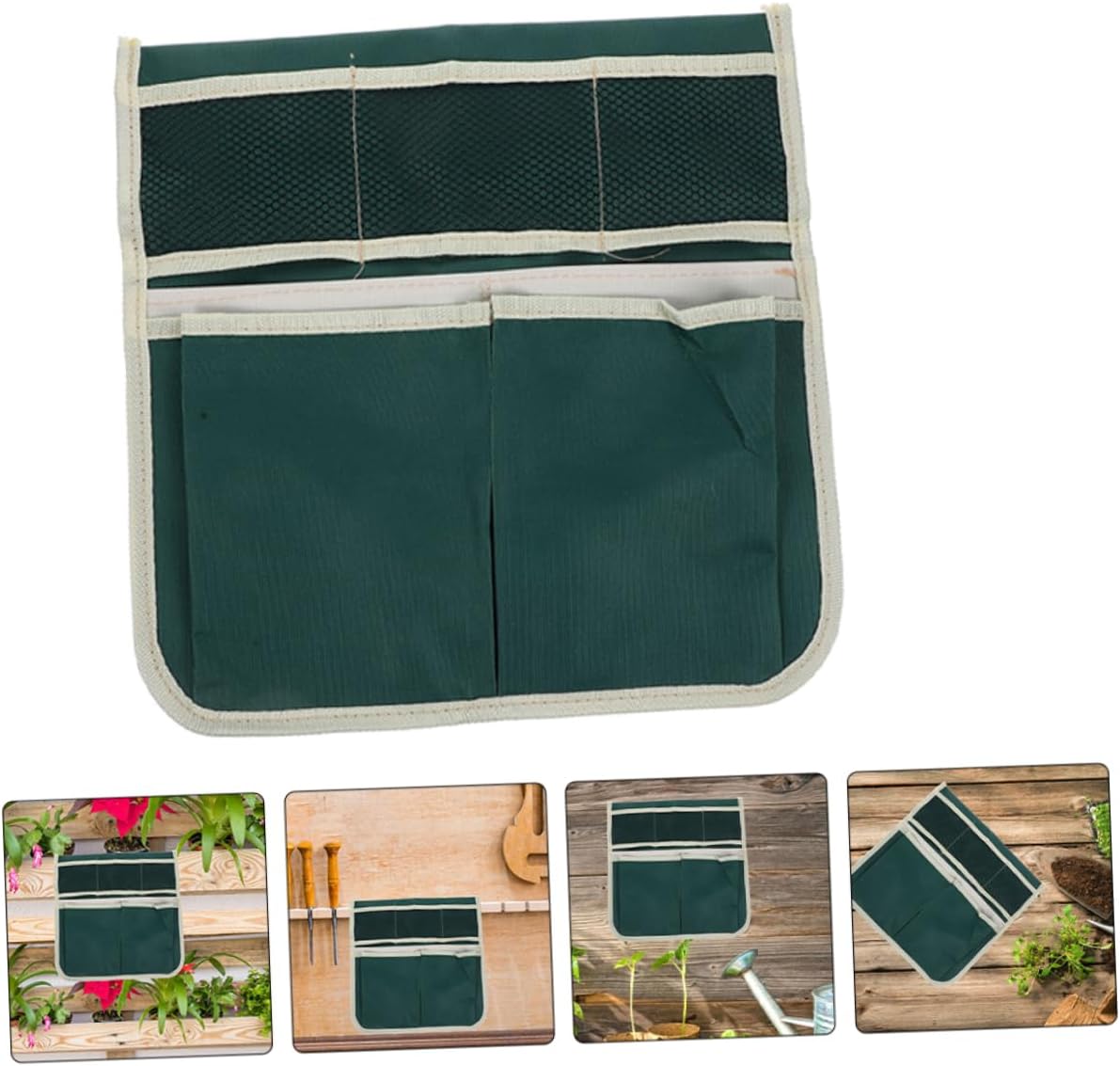 Yardwe 2Pcs Garden Kneeler Seat with Tool Pouch Side Pockets Versatile Gardening Tote Bag for Storage Lightweight and Durable Garden Accessory for Gardeners - Image 7