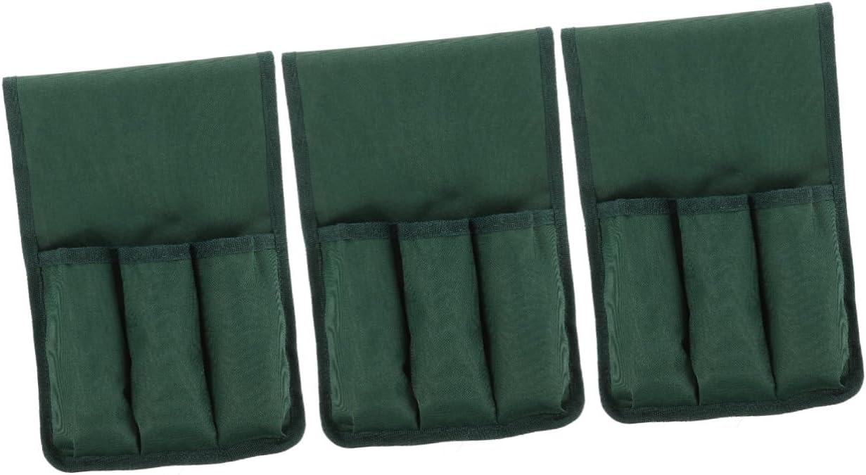 BESPORTBLE 3pcs Garden Kneeler Seat Pouch Portable Kneeling Stool Tools Bag Kneeling Stool Side Bag