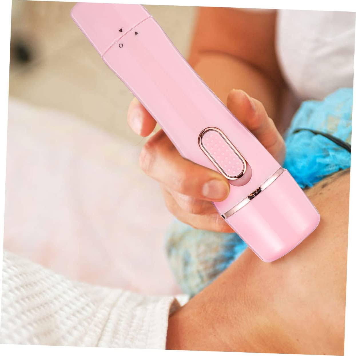 Balacoo 4 1 Charging Mode Wet and Dry USB Electric Miss Hair Removal Machine Hair Clipper Hair Remover Mini Eyebrow Trimmer Painless Washed Razor Remover Hair Removal Device Water Proof, 12X3cm, Pink - Image 3
