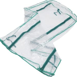 Greenhouse PVC Cover Mini Greenhouse Replacement Anti-Freeze Sturdy Perfect for Early Planting Season Extension