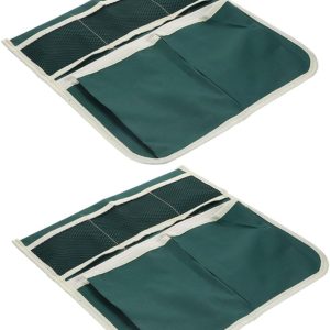 2pcs Garden Kneeler and Seat with Tool Pouch Ample Storage Bag for Gardening Tools Portable Garden Stool with Side Pockets for Easy Organization and Convenience