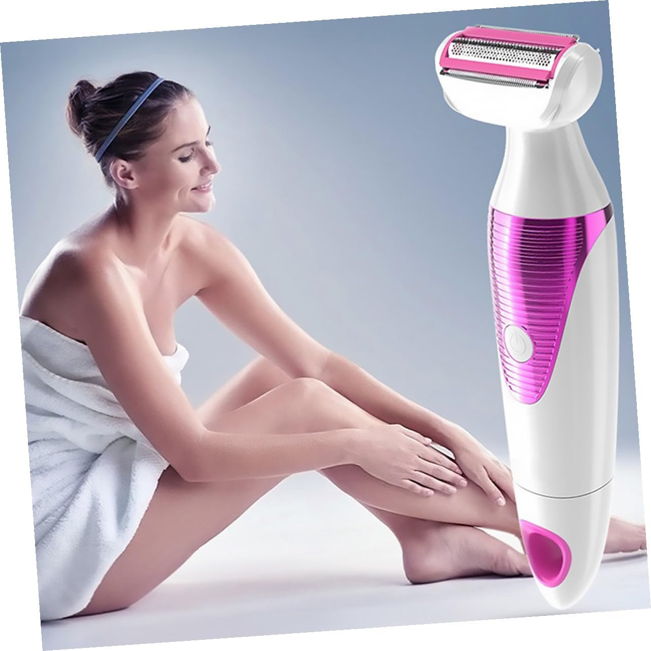 CALLARON Multifunctional with Base Womens Depilator for Eyebrow Trimming Facial Cleaning Hair Removal Lightweight and Washable Design - Image 4