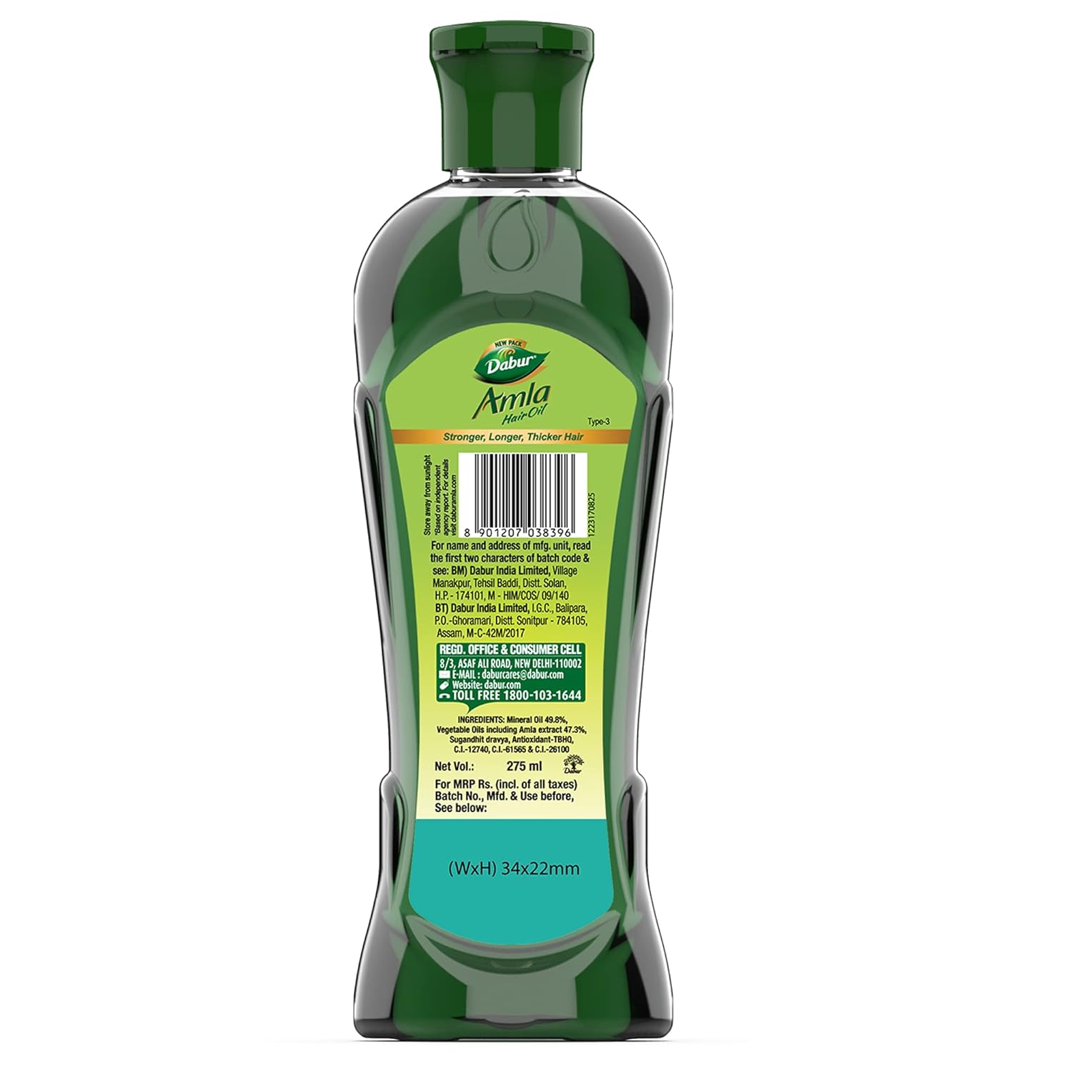 Dabur Amla Hair Oil 275ml - Image 6