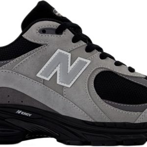 New Balance 2002R Shoes - Black/Silver Metallic