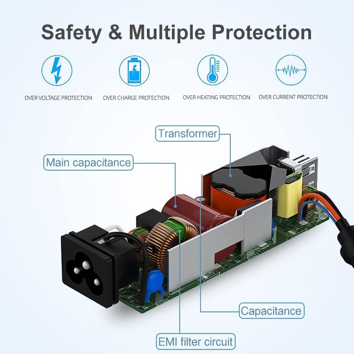 24V Adapter for Ulike Air 3 Air 2 UI06 PR UI04 DG IPL Electric Laser Hair Removal Sapphire Ice-Cooling for Women & Men Facial Body Hair Device - Image 4