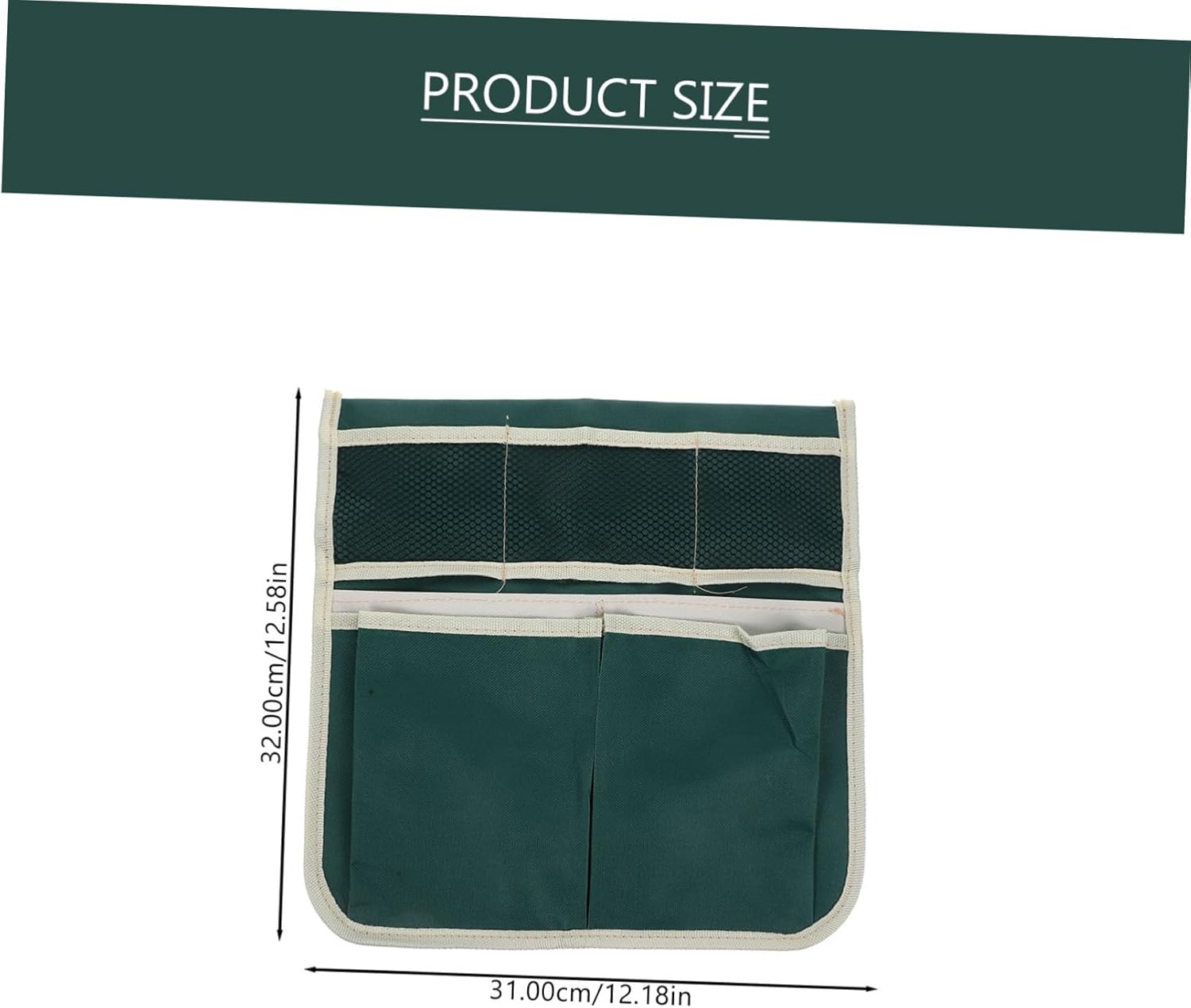 Luxshiny Multi Purpose Garden Kneeler Seat with Large Tool Pouch Oxford Cloth Gardening Bag for Organizing Tools Comfortable Outdoor Kneeling and Sitting Gardeners - Image 3
