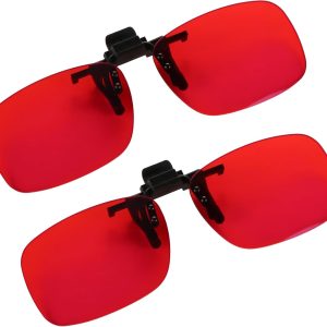 VisionGlobal 1 pair Blue Light Blocking Glasses/ 2 pack Sleep Red Lens or 2 pack Gaming Glasses for Women/Men
