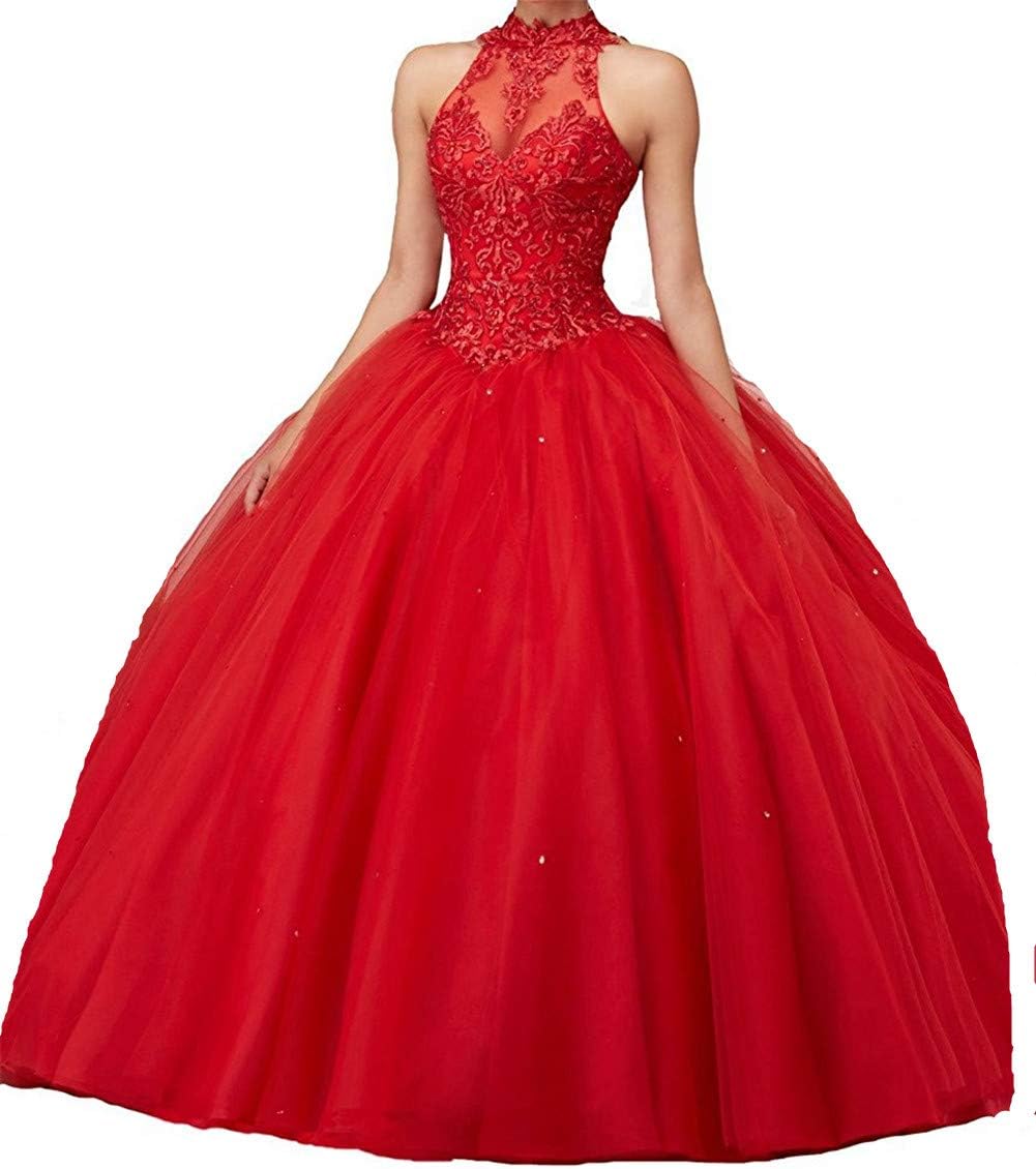QXMYOO Ball Gown Quinceanera Dresses Sweet 16 Prom Party Princess Dress for Teens