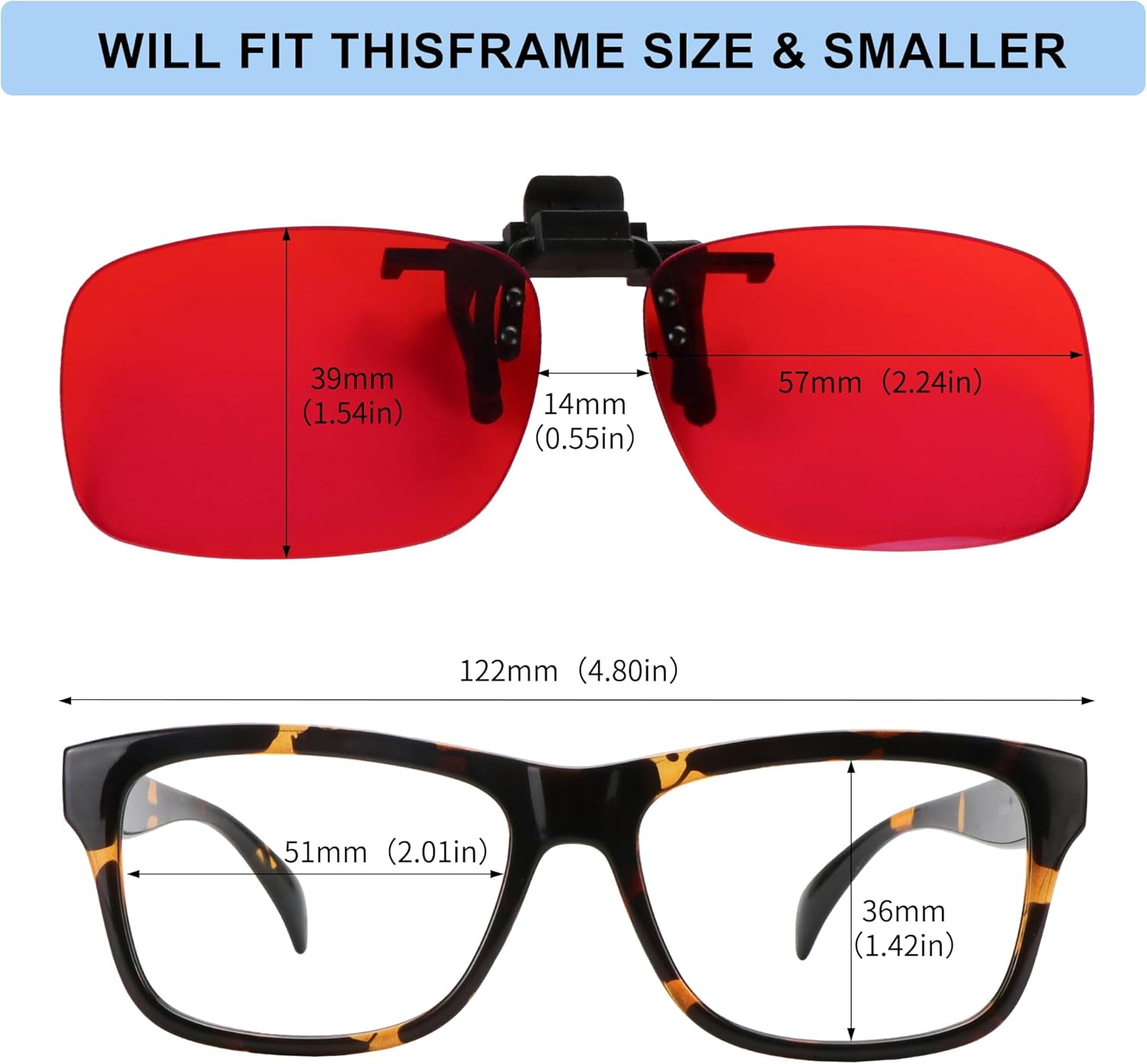 VisionGlobal 1 pair Blue Light Blocking Glasses/ 2 pack Sleep Red Lens or 2 pack Gaming Glasses for Women/Men - Image 3
