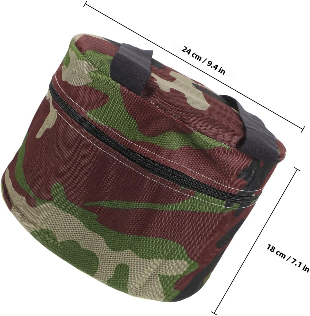 Portable Outdoor Foam Gardening Stool with Tool Pouch 18cm High Lightweight Camping Seat for Field Work and Hiking Sturdy Garden Kneeler Chair for Gardening and Farm Use - Image 3
