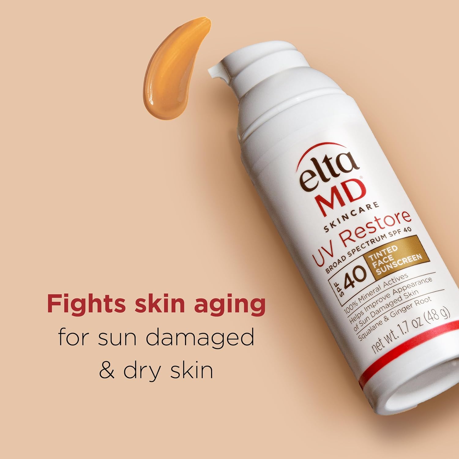 EltaMD UV Restore,Face Sunscreen, SPF 40, Mineral Sunscreen for Sun Damaged Skin Repair, Anti-Aging Zinc Oxide Sunscreen Formula - Image 7