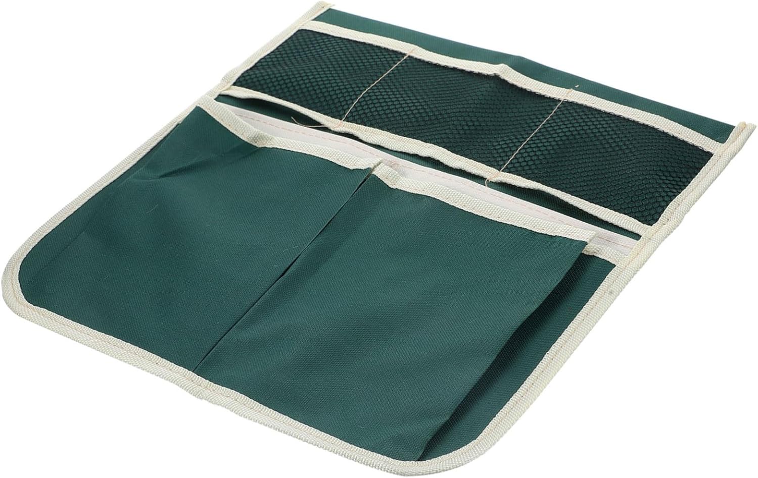 Healifty Oxford Garden Kneeler Seat Pouch with Large Tool Bag Portable Lightweight Gardening Bench Organizer for Enthusiasts Wear Resistant Storage for Tools