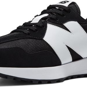 New Balance 327 Men's Shoes Black/White 45.5/M