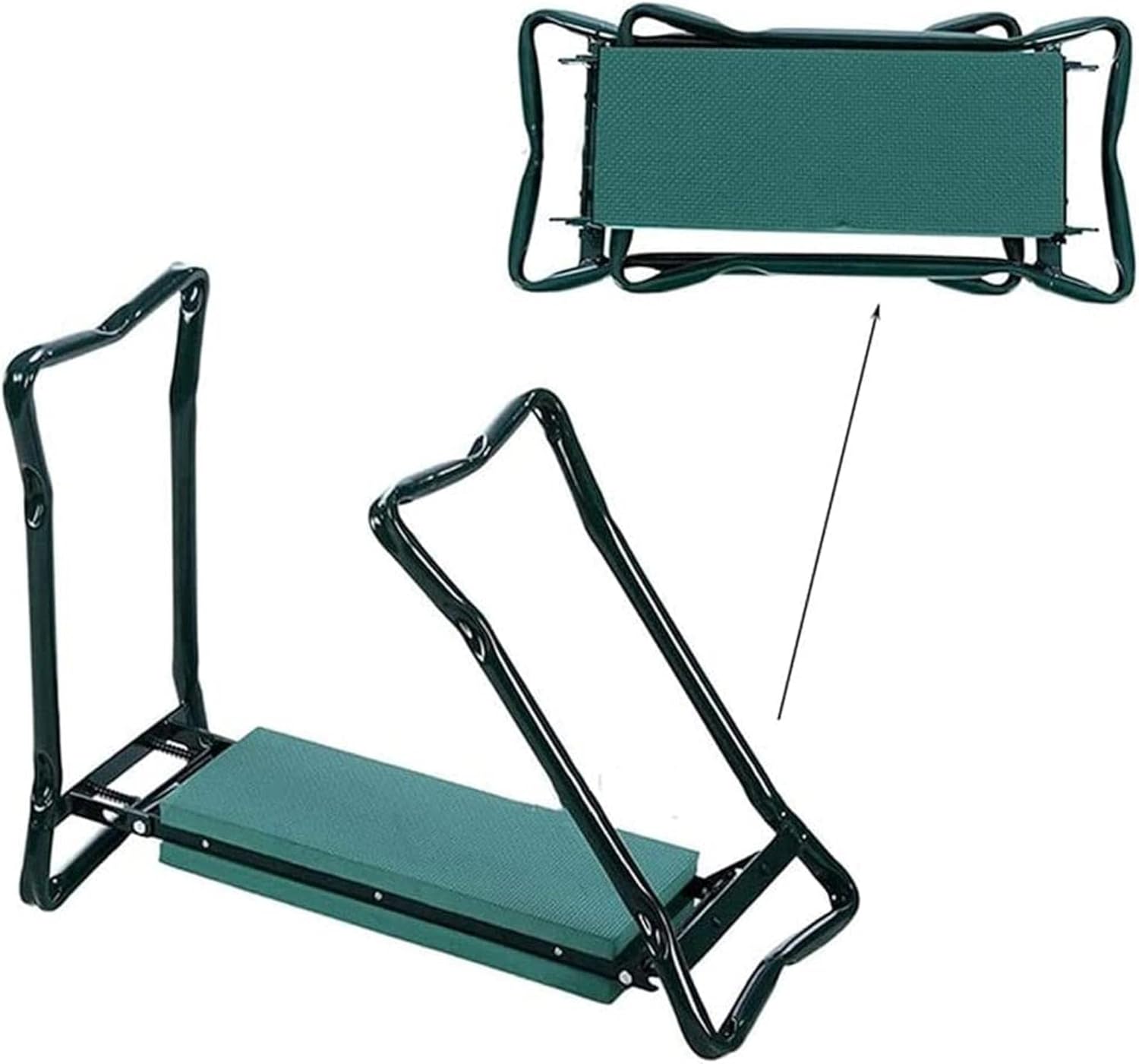 Garden Kneeler and Seat Heavy Duty Foldable Garden Kneeler Seat, Yard Work Bench Gardening Gardener Kneeling Stool Chair, with Tool Pouches Gardening Hand Tools - Image 5