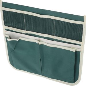 Luxshiny Multi Purpose Garden Kneeler Seat with Large Tool Pouch Oxford Cloth Gardening Bag for Organizing Tools Comfortable Outdoor Kneeling and Sitting Gardeners
