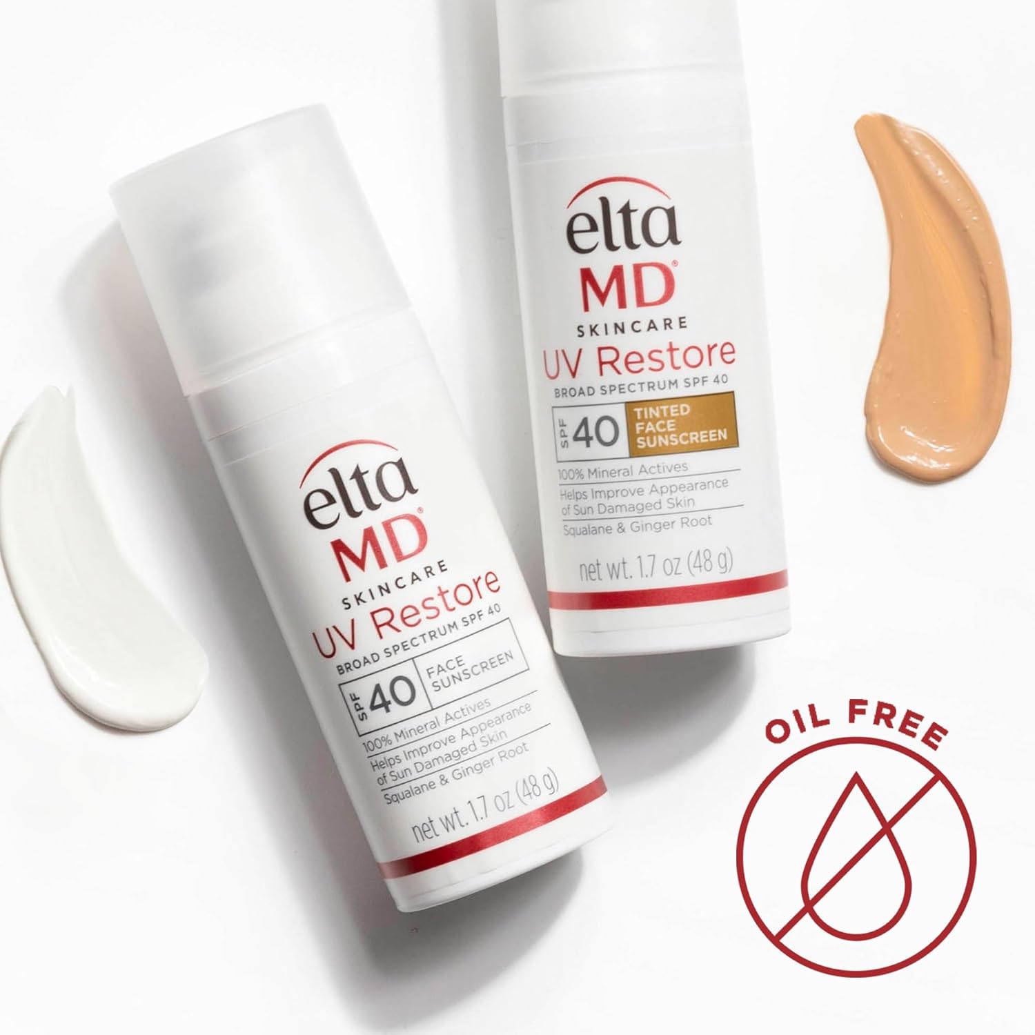 EltaMD UV Restore,Face Sunscreen, SPF 40, Mineral Sunscreen for Sun Damaged Skin Repair, Anti-Aging Zinc Oxide Sunscreen Formula - Image 6