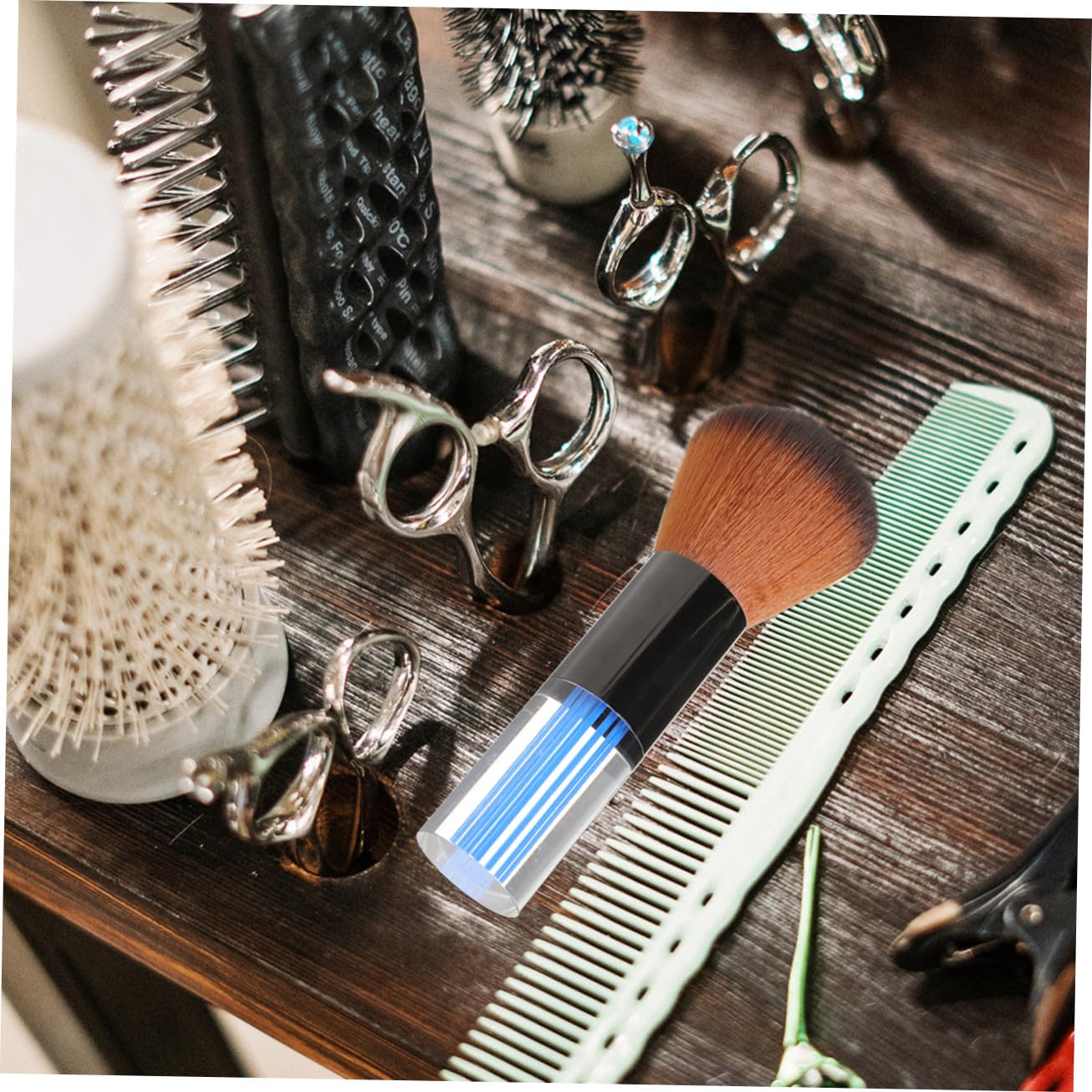 Vaguelly Neck Duster Brush for Barber Shop Soft Hair Removal Brush for Beard Cleaning Comfortable Grooming Tool for Men for Hair Salon and Personal Use - Image 4