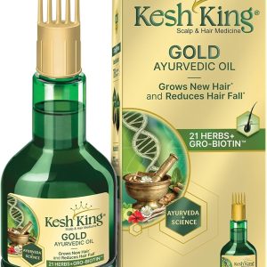 Kesh King Ayurvedic Hair Oil | Herbal Oil with Bhringraj & Amla | Enhance Hair Growth | Reduce Hairfall | Nourishes Scalp | Provides Long & Thick Hair | 10.14 Fl Oz/300ml