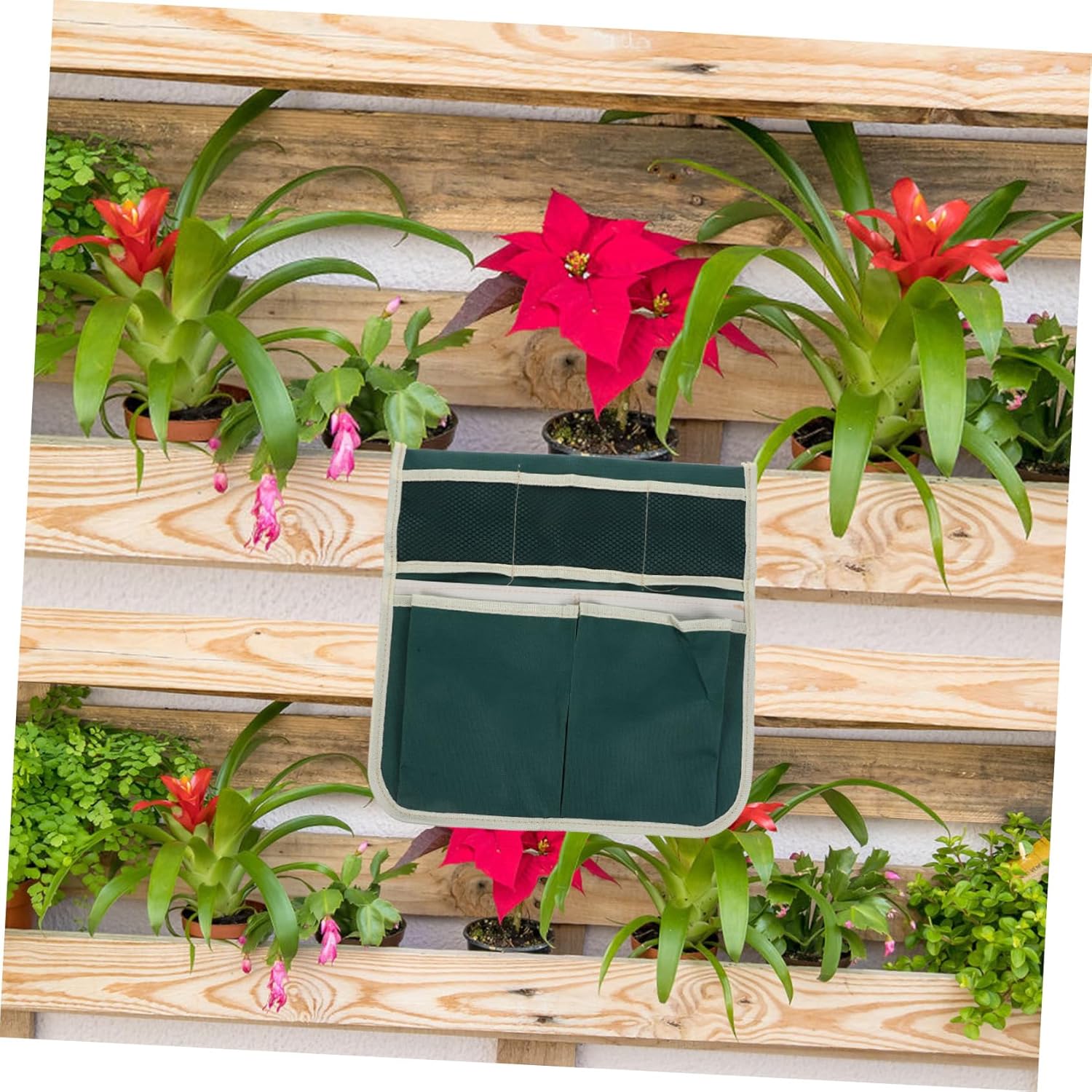 Portable Garden Kneeler Seat Tool Bag with Large Storage Pouch Oxford Cloth Gardening Kneeling Bench Organizer for Outdoor Tools Lightweight and Spacious - Image 9