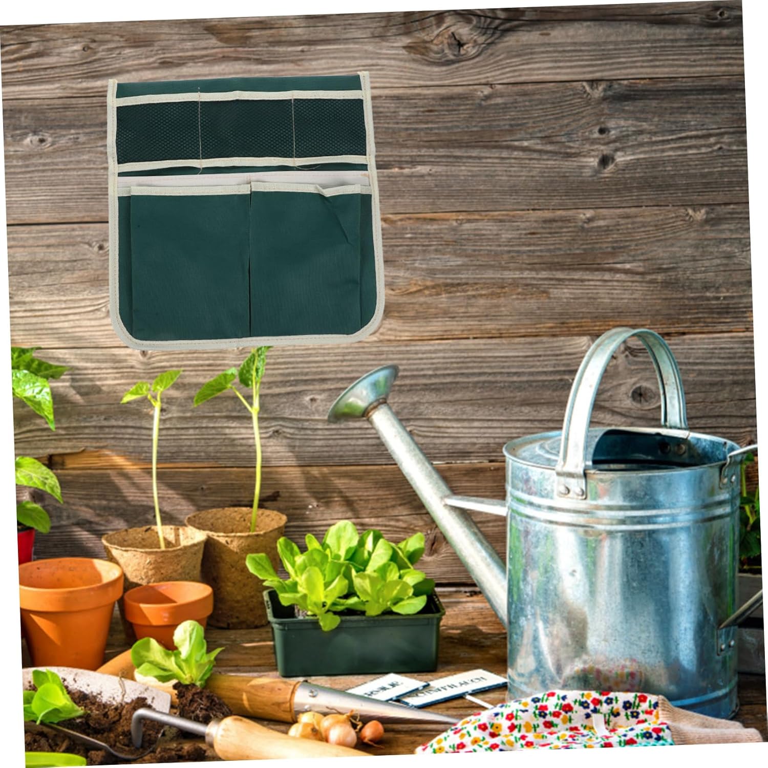 Levemolo Garden Kneeler Seat with Tool Pouch Durable Gardening Organizer Bag for Storage for Garden Lovers and Seniors - Image 9