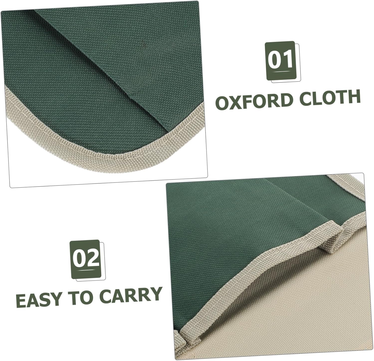 UPKOCH Garden Kneeler Seat with Tool Bag Durable Oxford Gardening Kneeler Pouch with Ample Storage for Tools Multi Purpose Use present for Gardening - Image 8