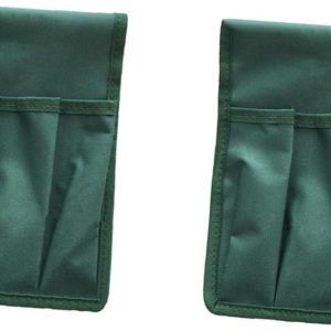 2pc Garden Kneeler Seat Tool Bags Durable Green Storage Pouches for Gardening Tools for Gardeners and Maintenance Workers Organize and Carry Your Easily