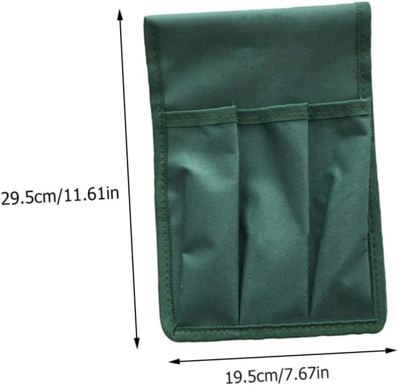 2pc Garden Kneeling Tool Bags Storage Pouches for Kneeler Seat Compact Easy to Carry for Gardening Tools and Accessories Green - Image 2