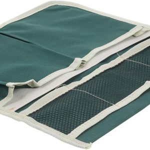 Kisangel Garden Kneeler Seat Bag with Oxford Multifunctional Tool Organizer Pouch for Outdoor Gardening Portable Storage for Garden Tools Convenient for Gardeners