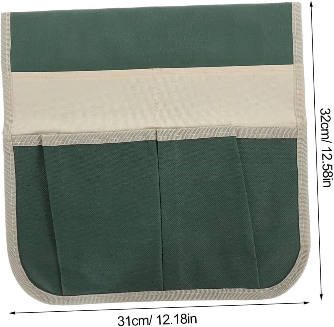 BESPORTBLE Garden Kneeler Seat Bag Striped Gardening Tool Organizer Oxford Pouch Style - Image 2