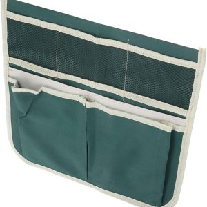 INOOMP Large Garden Kneeler Seat Tool Bag Multi Purpose Gardening Pouch for Organizing Tools Durable Space Saving Design for Gardeners and Outdoor Enthusiasts