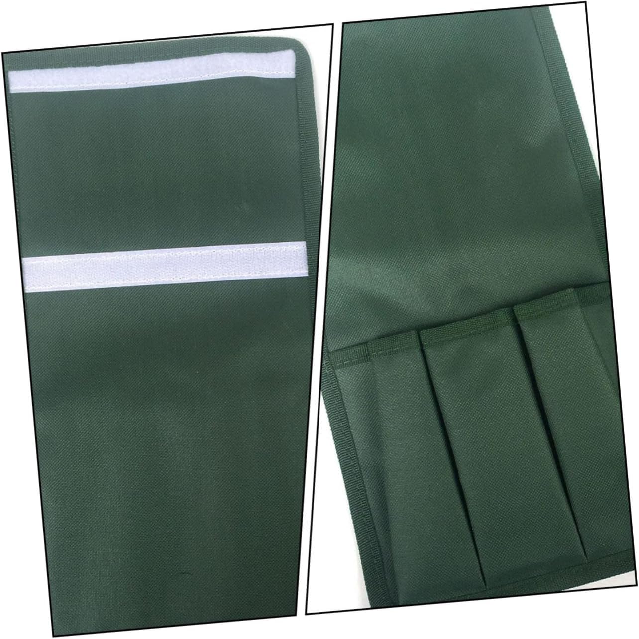 Kisangel 2Pc Kneeler Seat Tool Bags Green Gardening Pouches for Organizing Tools Comfortable Design Easy to Carry for Garden Enthusiasts Durable and Space Saving Storage - Image 7