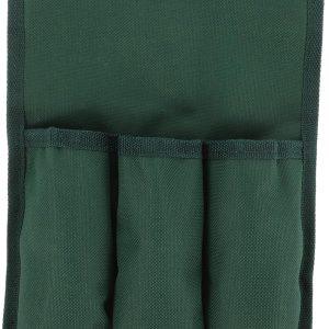 Yardwe Garden Kneeler Tool Bag Portable Kneeling Stool Side Pouch Multiple Storage Pockets for Outdoor Gardening Sturdy Canvas Organizer for Lawn Garden Tools